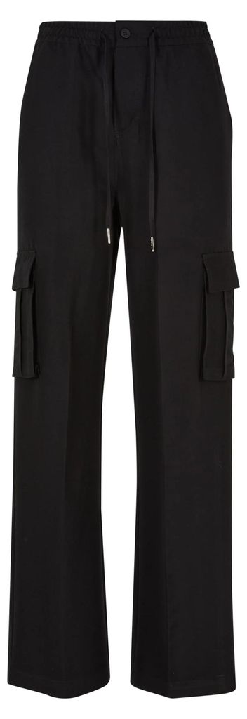 Urban Classics - Cargo-Hose für Damen TN333 (S) (Schwarz)