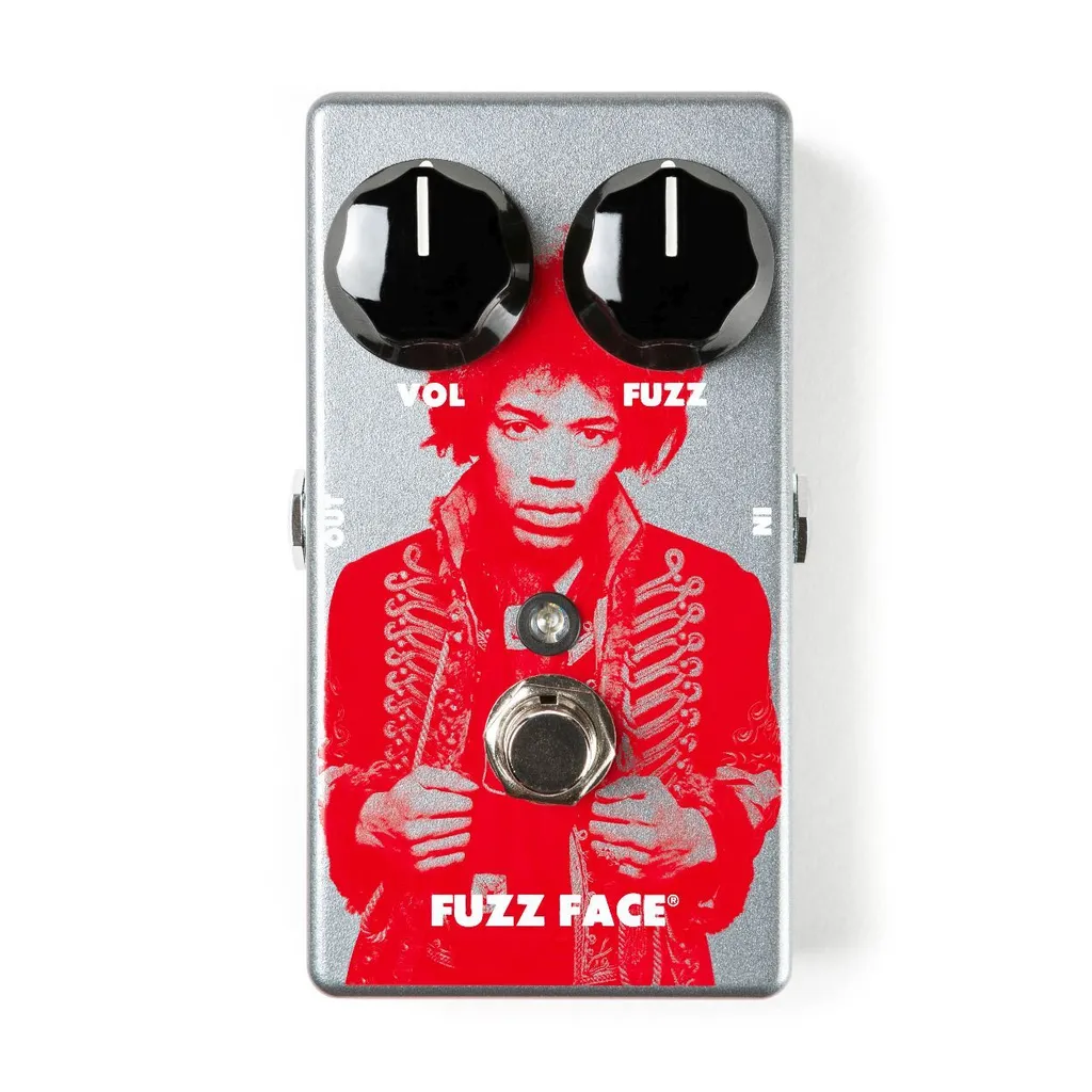 Dunlop JHM5 Fuzz Face Edition Spéciale Hendrix avec Circuit Silicium