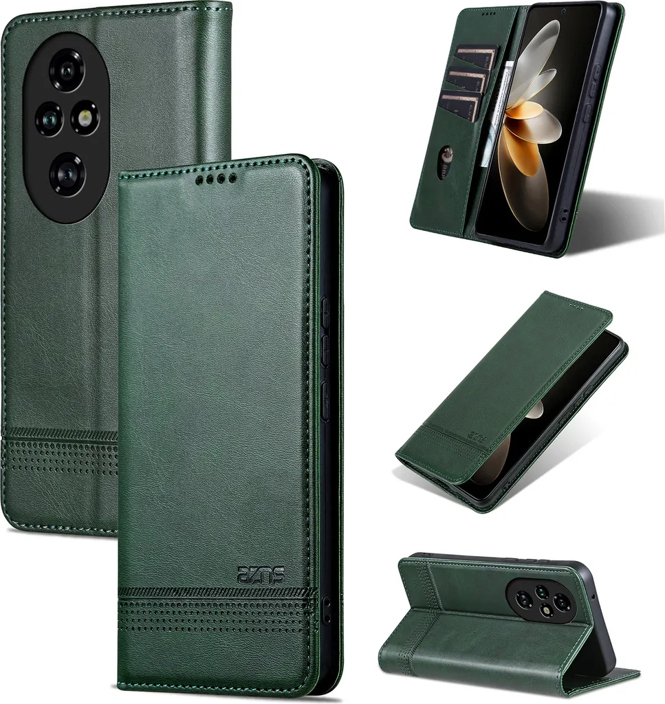 QIHANG Cover Huawei P20 PRO Portafoglio, Custodia in Pelle con TPU Antiurto, [Supporto Orizzontale] [1 Slot per Schede] Chiusura Magnetica per Huawei P20 PRO (Nero