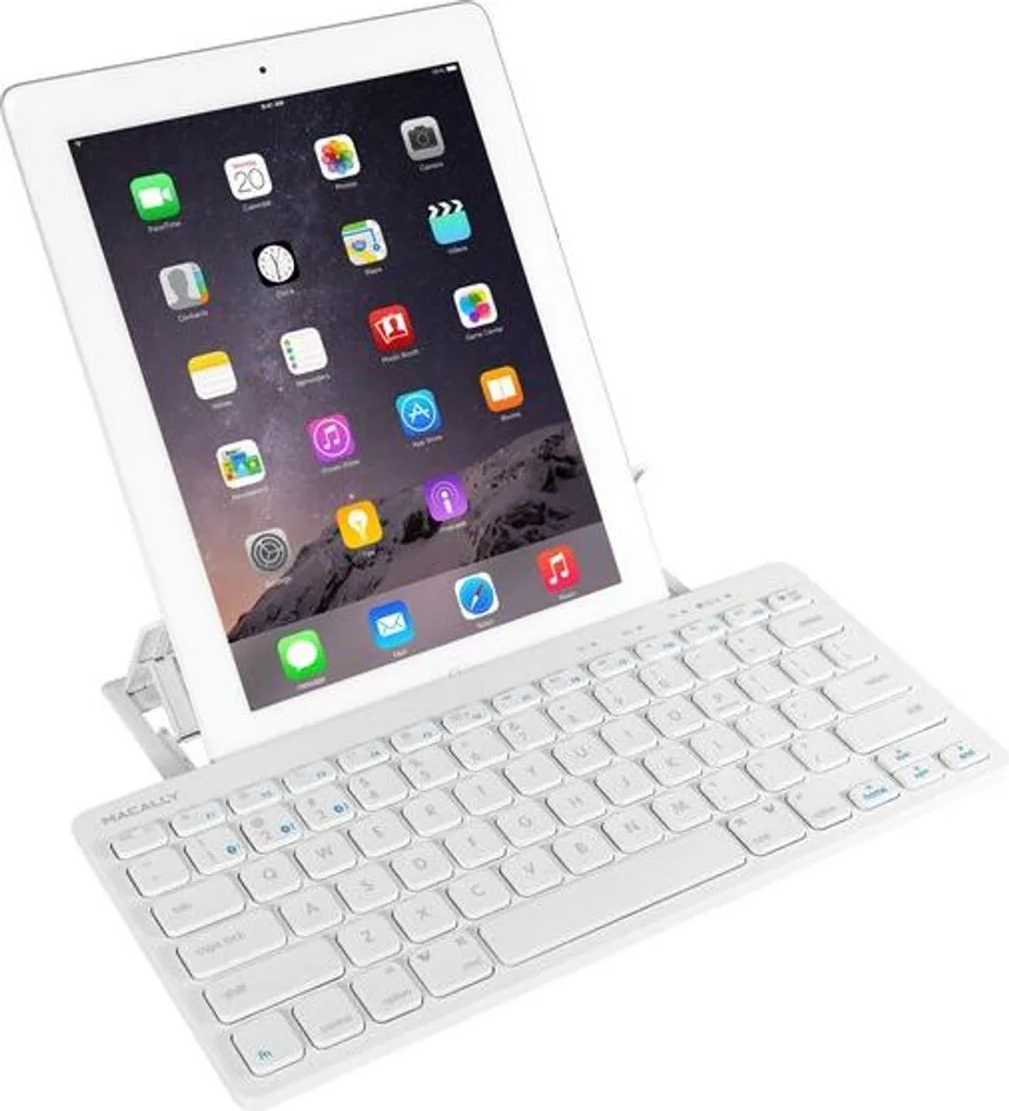 Clavier Multi-Dispositifs Macally BTMINIKEY Bluetooth pour iOS Android