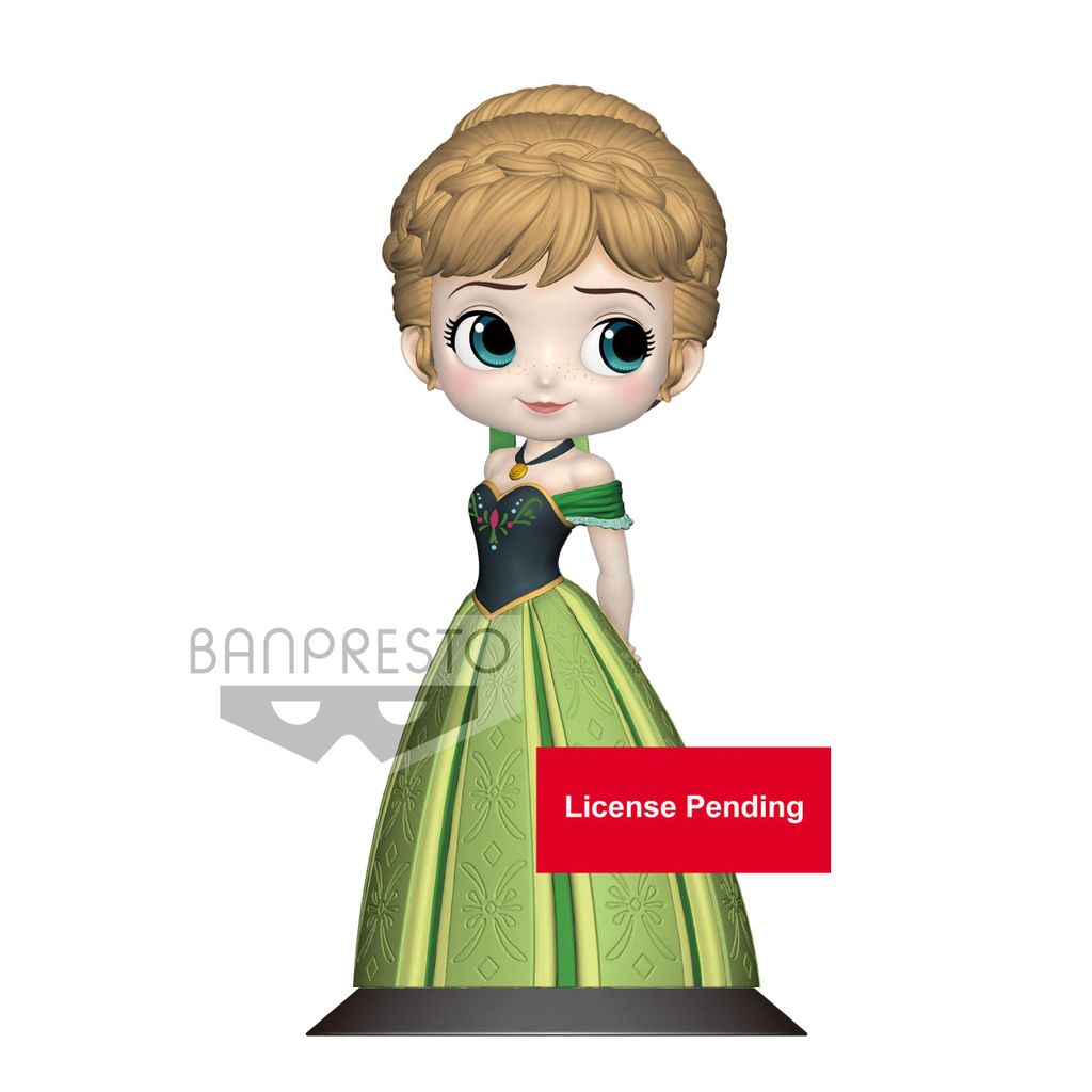 Banpresto - Disney Q Posket - Anna Coronation Style B Pastel Color Version 14 cm