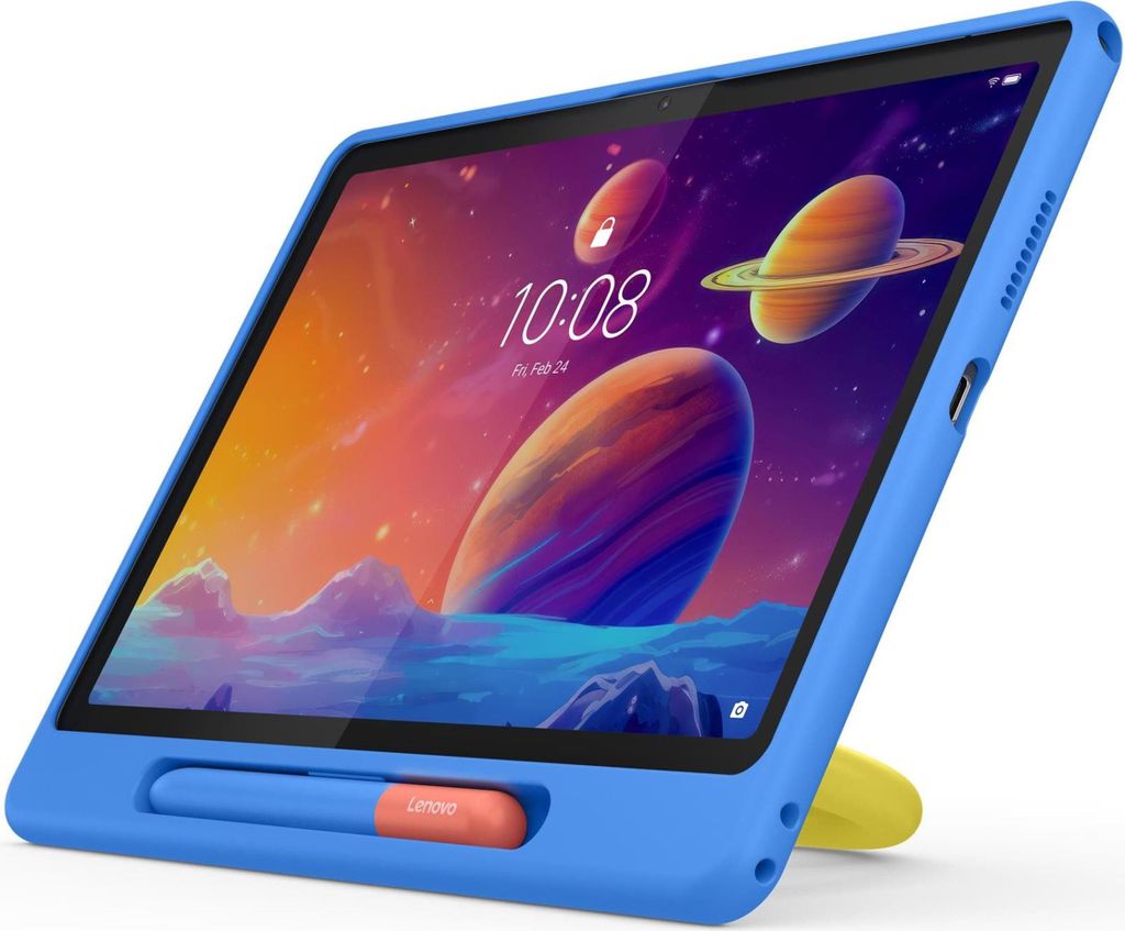 Lenovo TAB 10.1" 4GB 128GB, Luna Grau Langlebiges Stiftgehäuse