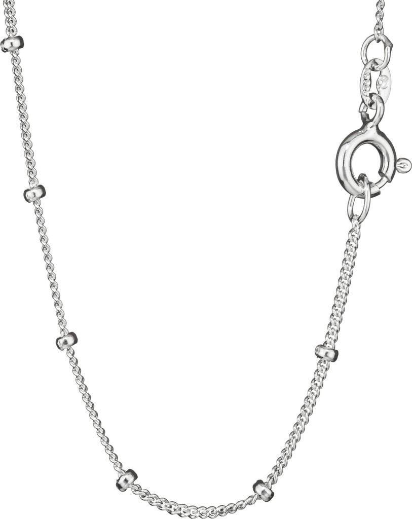 Collier 55cm Panzerkette Kugeln 925 Sterling Silber Produktbild 
