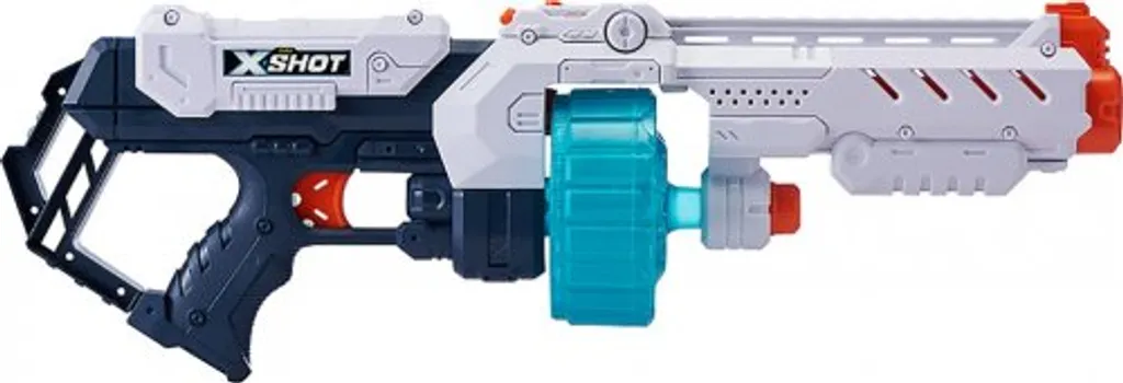 X-SHOT Pistolet à tir turbo avec 48 fléchettes en mousse haute vitesse