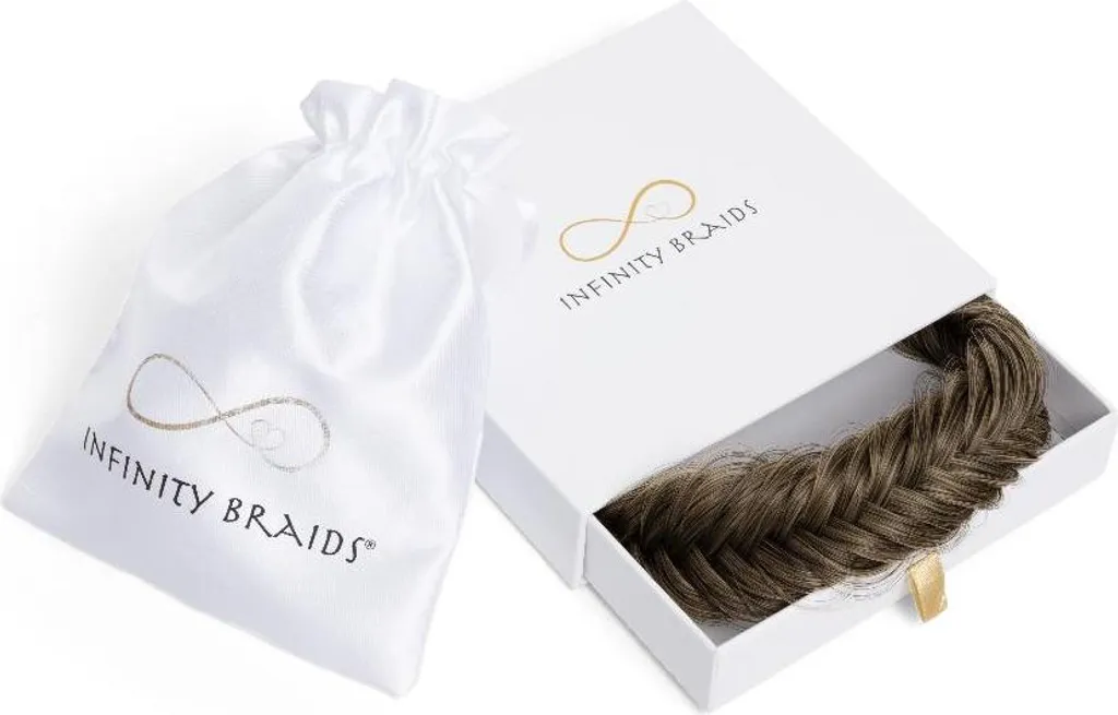 Tresse classique Lizzy bandeau cheveux pour coiffure bohème et mariage