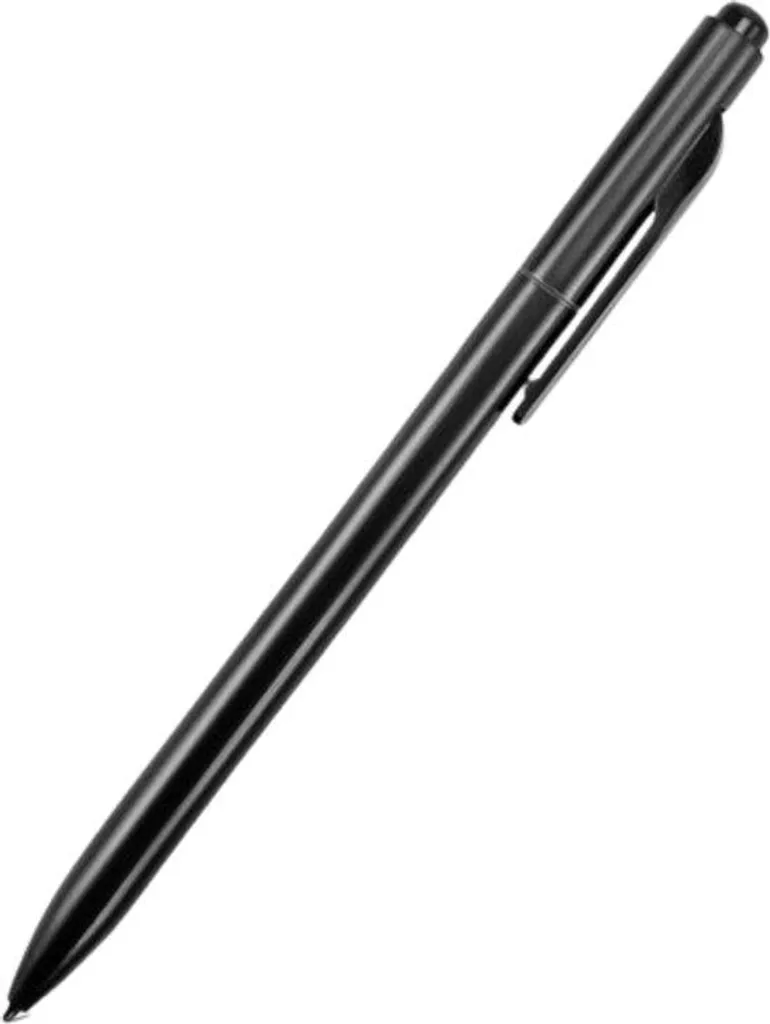 Stylet EMR avec gomme passive et détection d'inclinaison noire