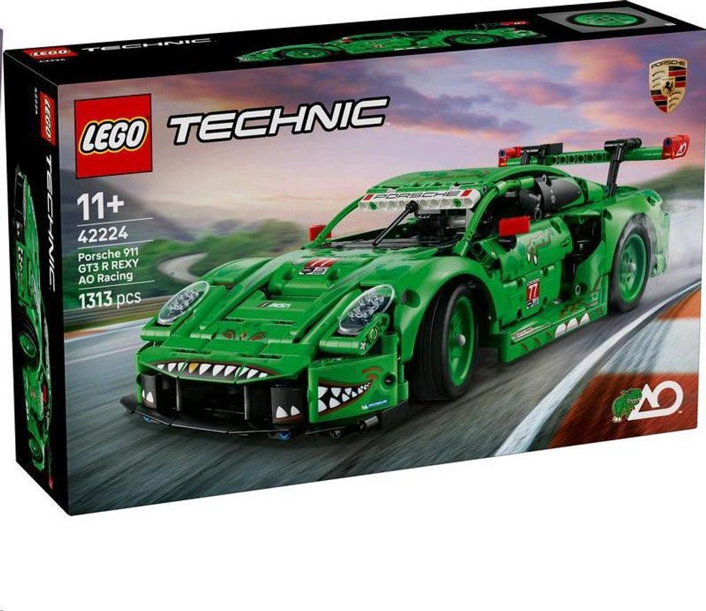 LEGO® Technic 42224 Porsche 911 GT3 R REXY AO Racing Produktbild 