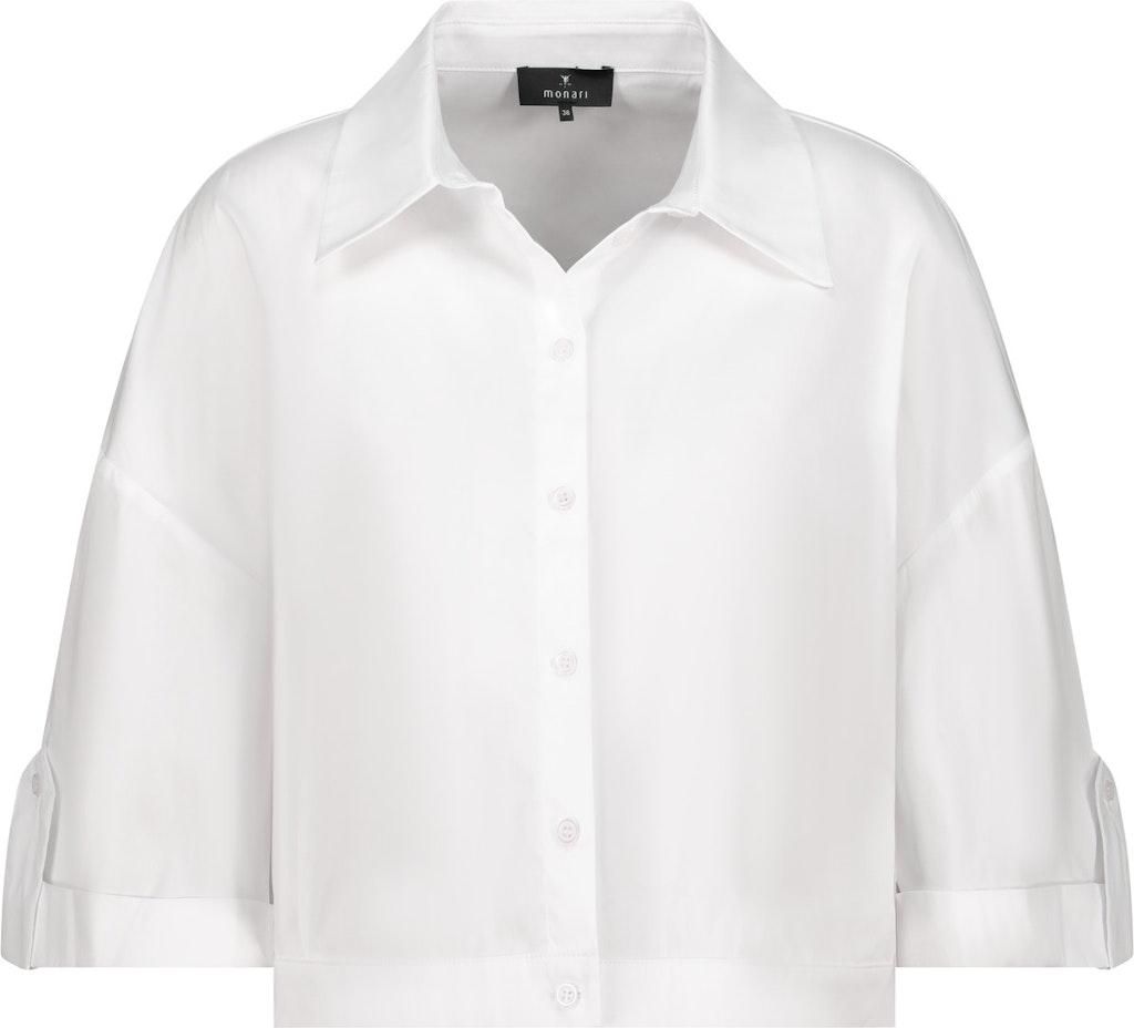 monari Verkürzte Bluse mit Oversize-Schnitt