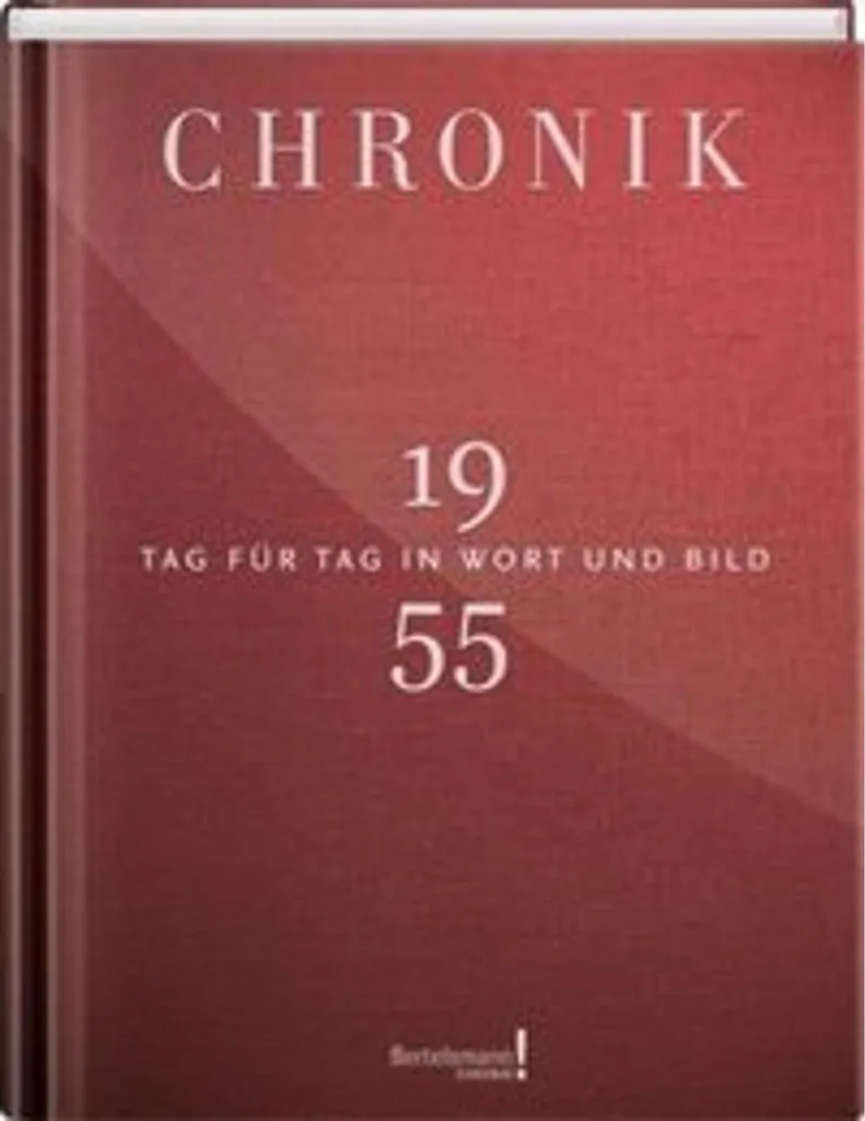 Retrouvez l'Histoire de votre Naissance avec le Chronik 1955 Relié