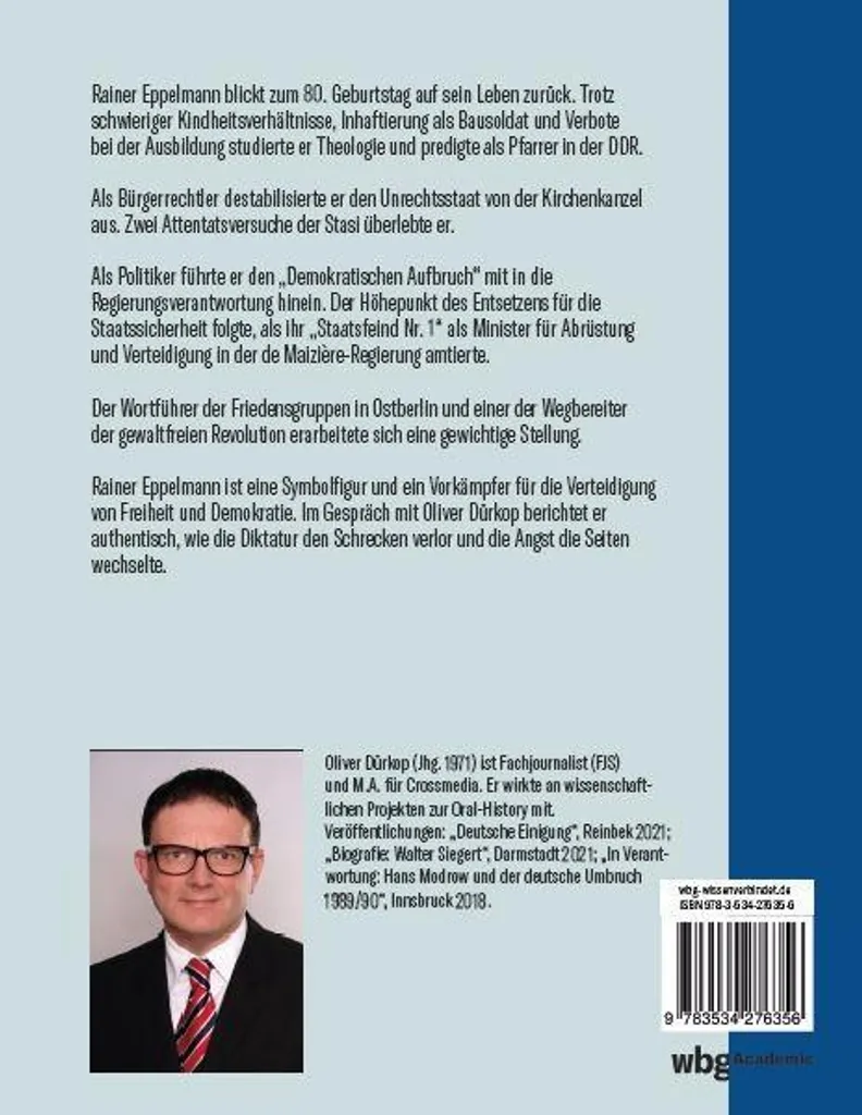 Rainer Eppelmann : Comprendre la Réunification Allemande par ce Livre - 3