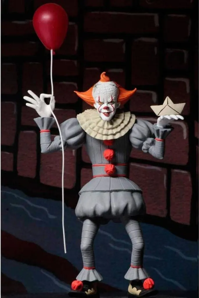 Figurine Pennywise articulée 15 cm - Détails réalistes et finitions