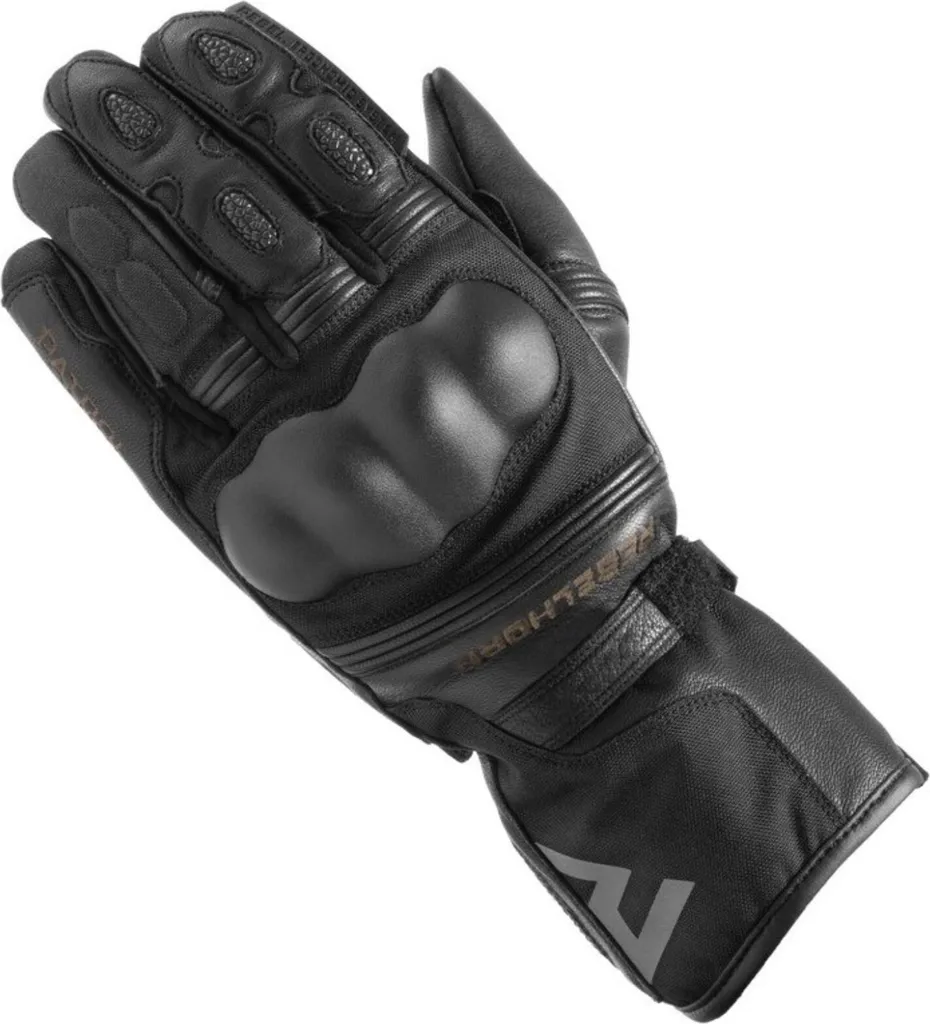 Gants moto touring Rebelhorn Patrol RHGLVPATROL pour longs voyages noir