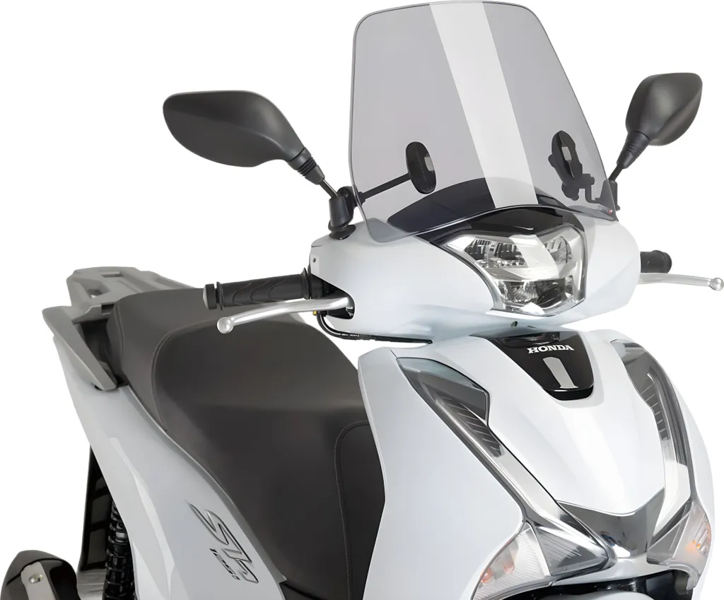 Écran fumé PUIG Trafic 310x370mm haute résistance pour Honda