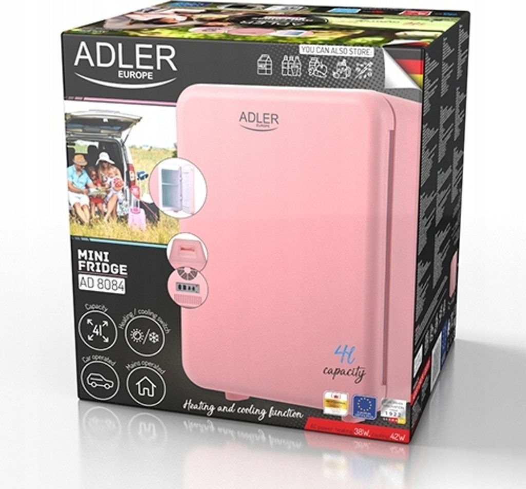Mini chladnička Adler AD 8084, 12V/220V, 32-42 W, 4 l, Obrázok produktu 15