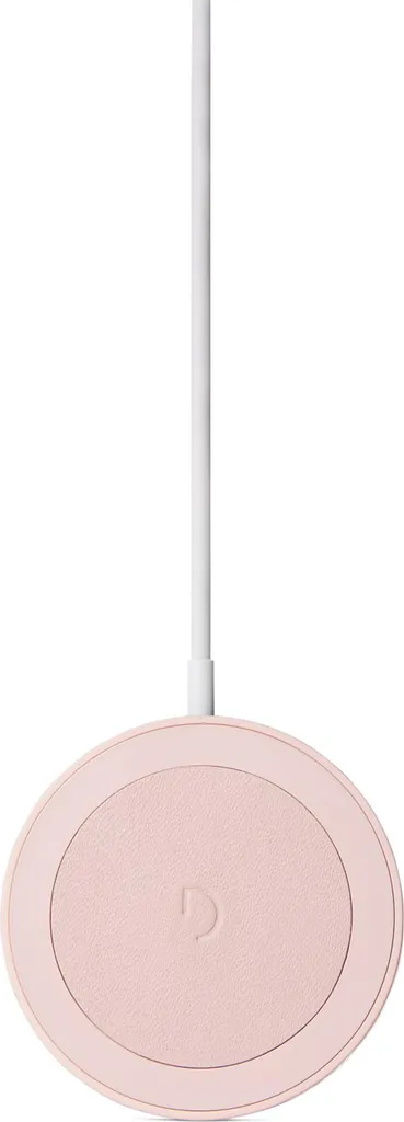 Fini les câbles cassés : Chargeur sans fil 15W Decoded rose performant