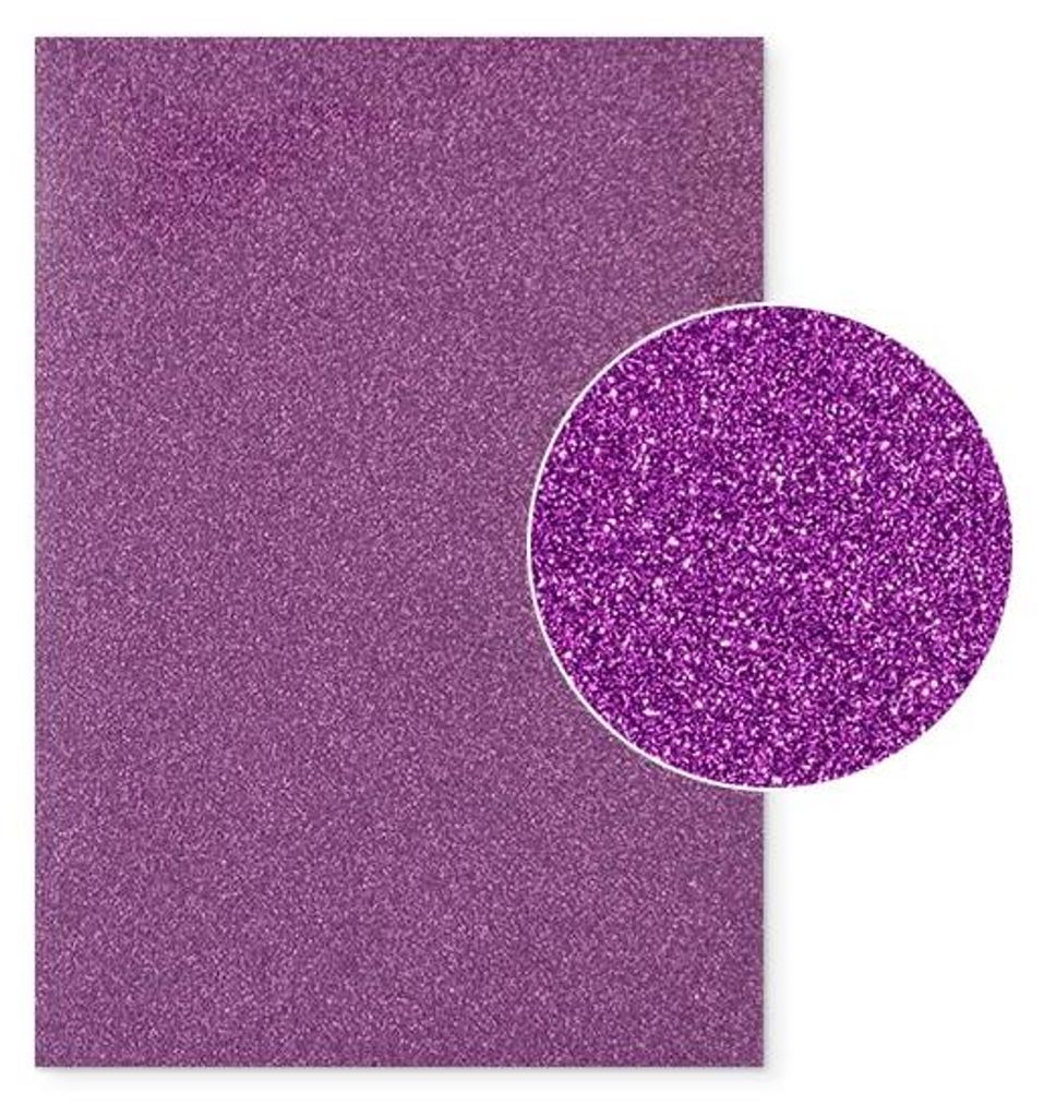 Plottermarie Plotterfolie Mega Glitter für kreative Veredelungen – Plotterfolie für Textildruck, T-Shirts, Baumwolle, Polyester, DIY & Speziale...