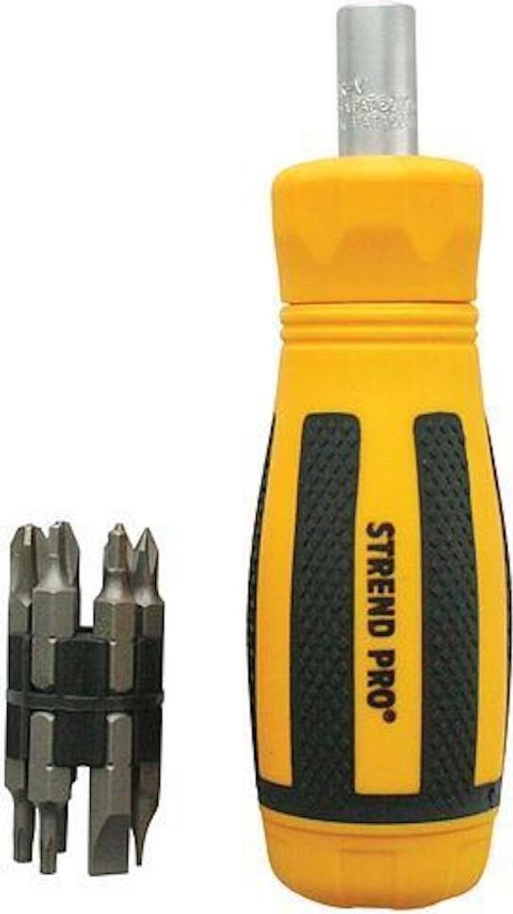 PROREGAL Bit-Set mit Schraubendreher 12 in 1, Bits (25mm)