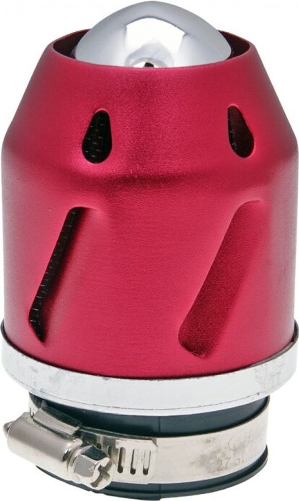 Luftfilter Grenade rot gerade 42mm Anschluss
