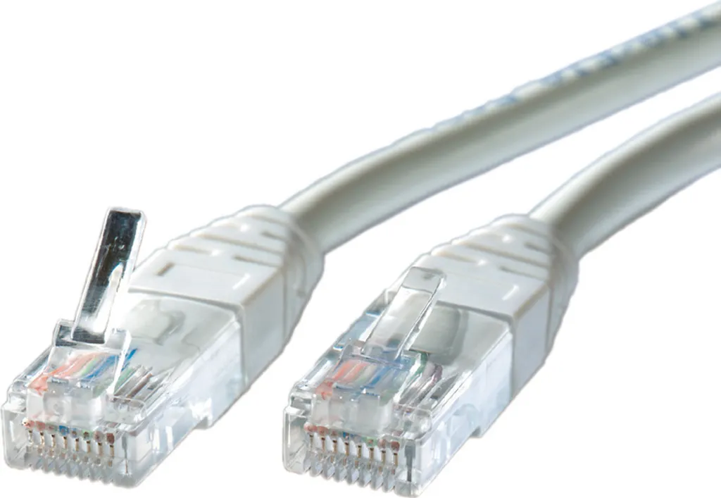 ROLINE Cavo patch UTP Cat5e 1,0 m grigio