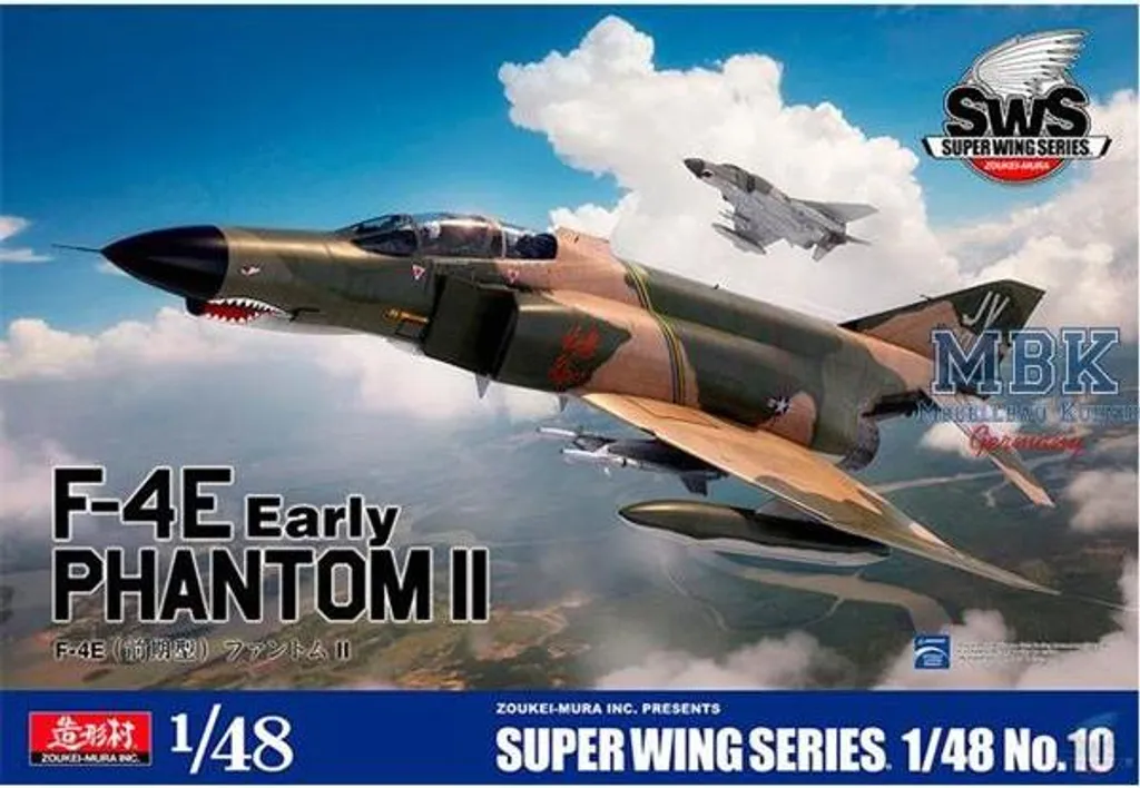 Maquette Zoukei-Mura McDonnell Douglas F-4E Phantom II 1/48 SWS4810