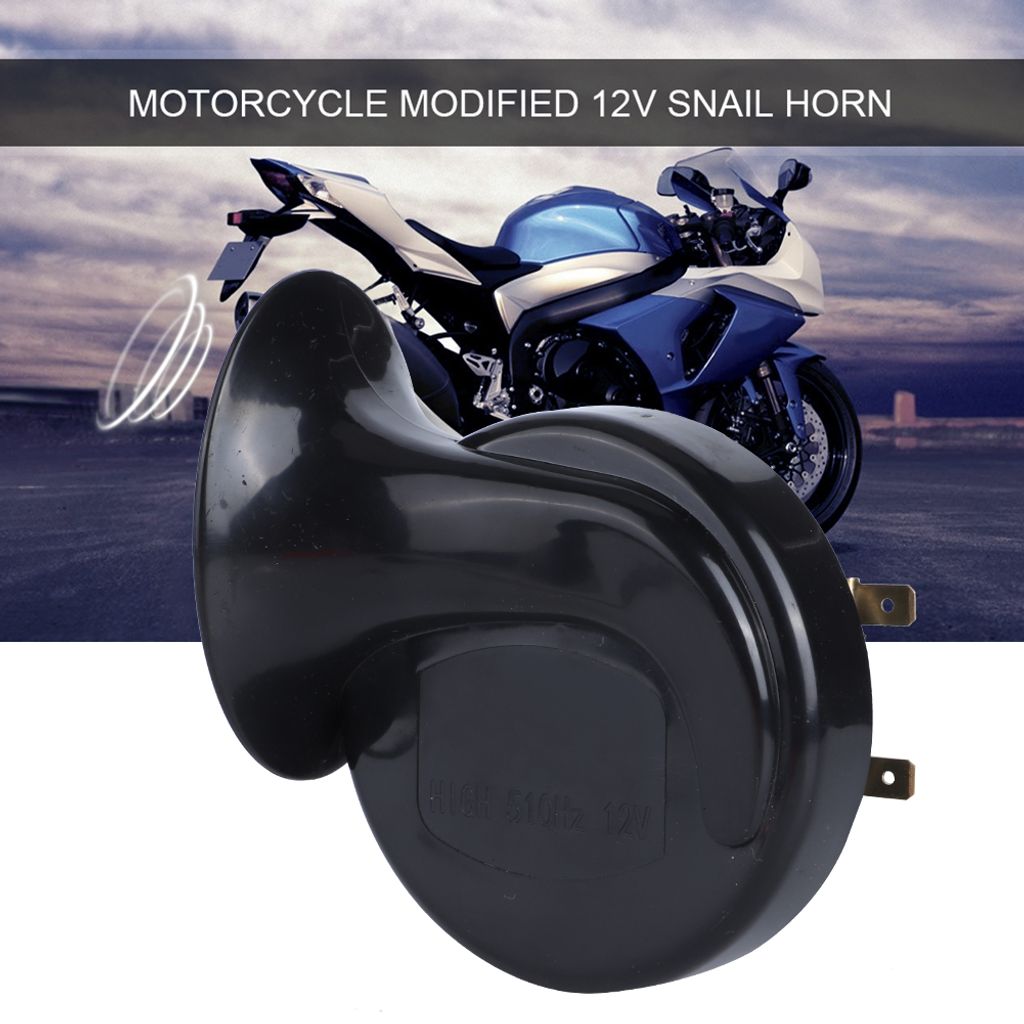 Schneckenhupe,Motorrad Schneckenhupe,Elektrische Schneckenhupe,510HZ Schneckenhupe,Universal Schneckenhupe