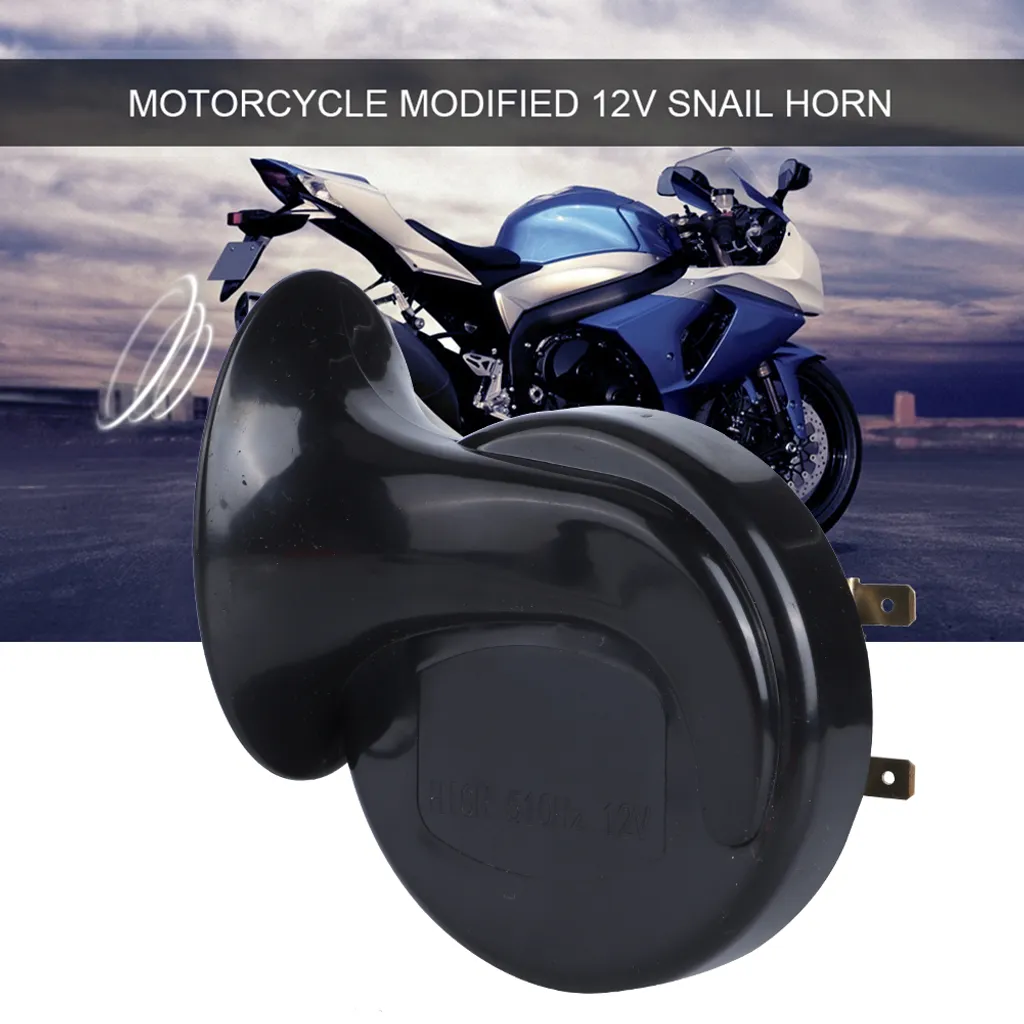 Offerta Corno di Lumaca Universale Moto - Clacson Elettrico 12V 510 HZ