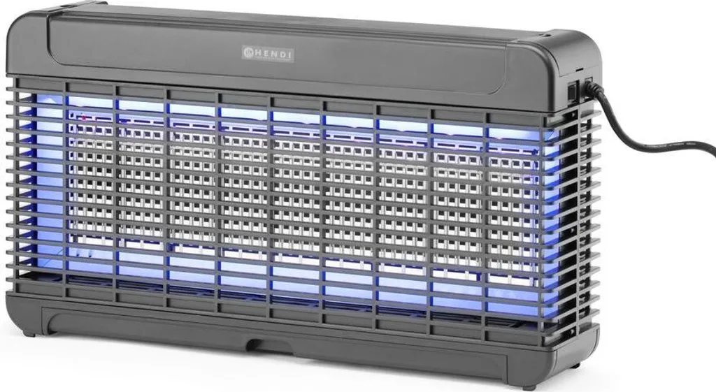 Destructeur d'insectes puissant 300 m² HENDI 13W 230V format 470 mm compact