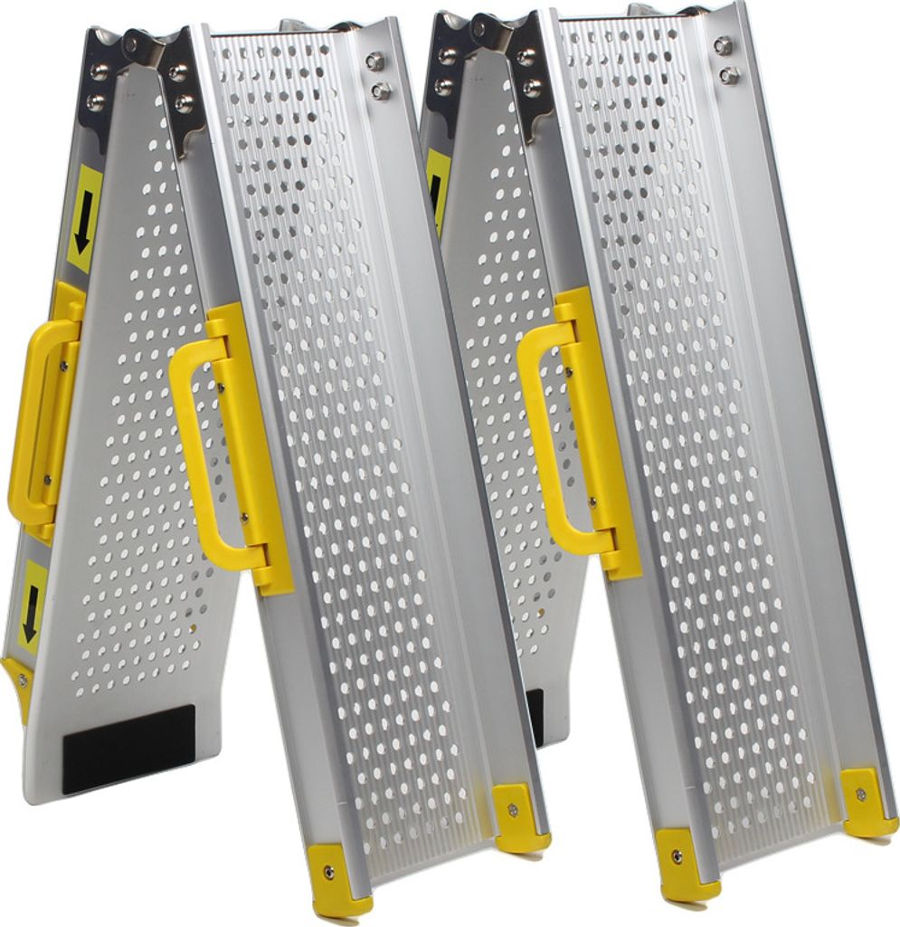 Klappbare Auffahrrampen im 2er Set - 120 cm