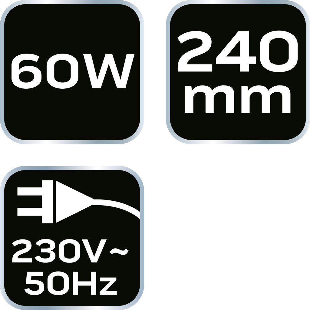NEO TOOLS Lötkolben Version 230V bewährter Universallötkolben für gänige Löt & Entlöt-Aufgaben 60W