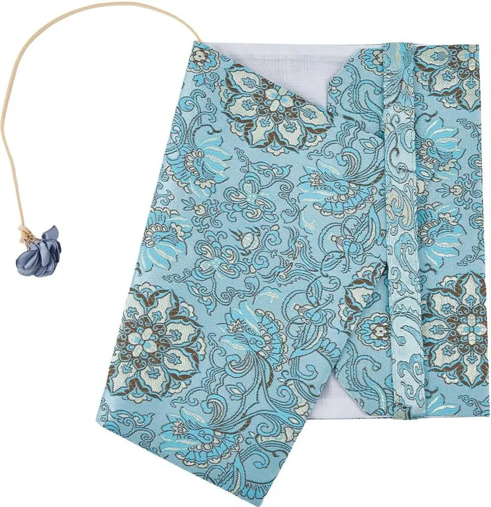 Protège-livre en tissu floral A5 - Housse lavable pour livre de poche