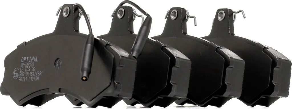 Freinage sécurisé : Plaquettes avant OPTIMAL BP-09333 pour FIAT DUCATO