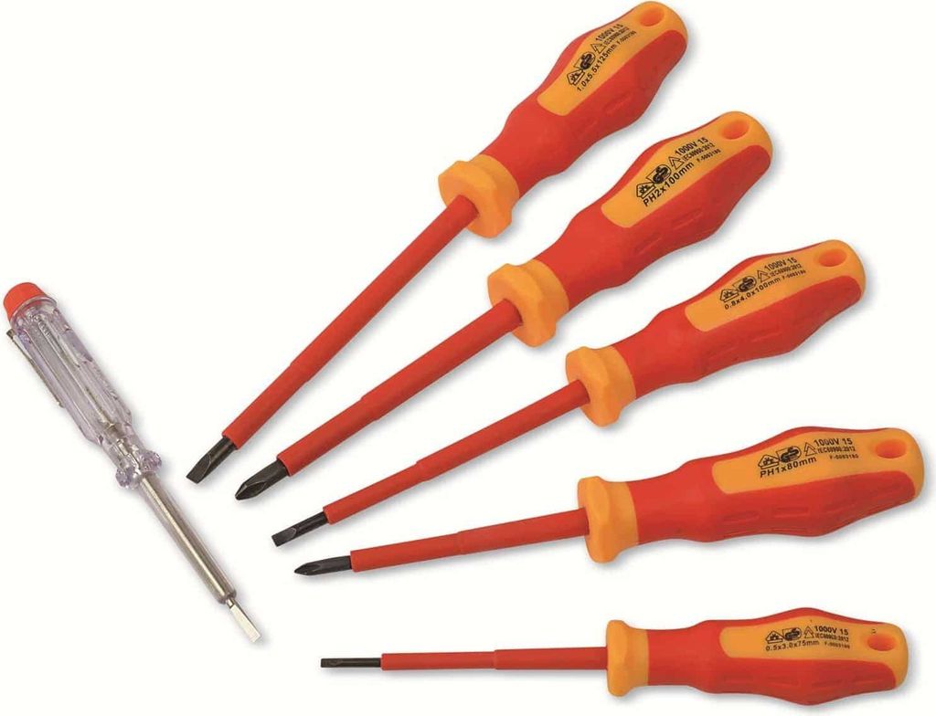 Brüder Mannesmann Elektro Schraubendreher-Satz Produktbild 