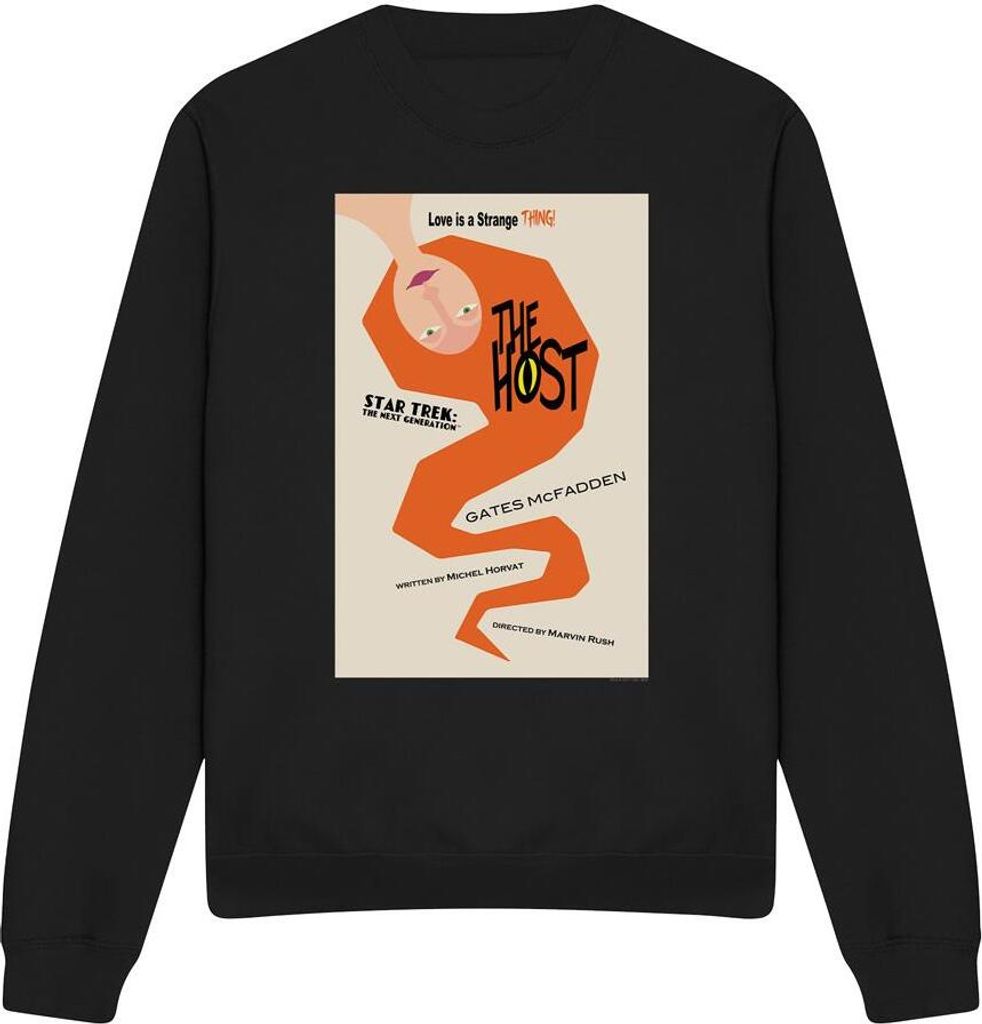 Star Trek - "The Next Generation Season 4 Episode 23" Sweatshirt für Herren/Damen Uni TV11864 (M) (Schwarz)