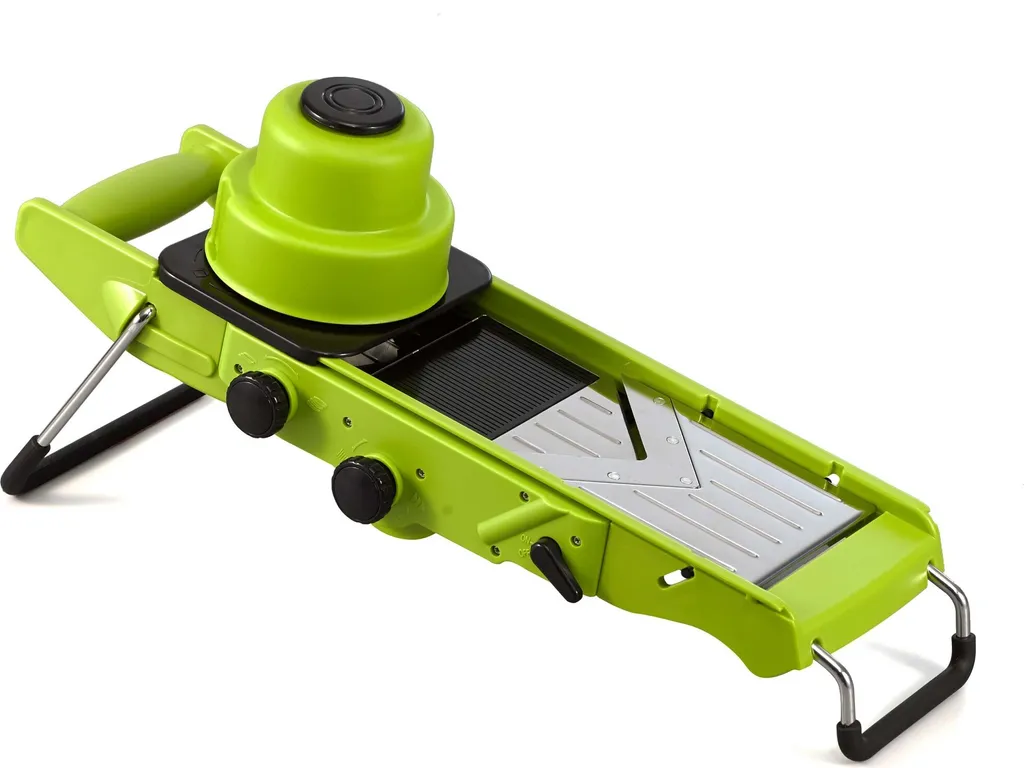 Affettaverdure Karl Weis All in One Verde - Sicuro e Veloce - 2