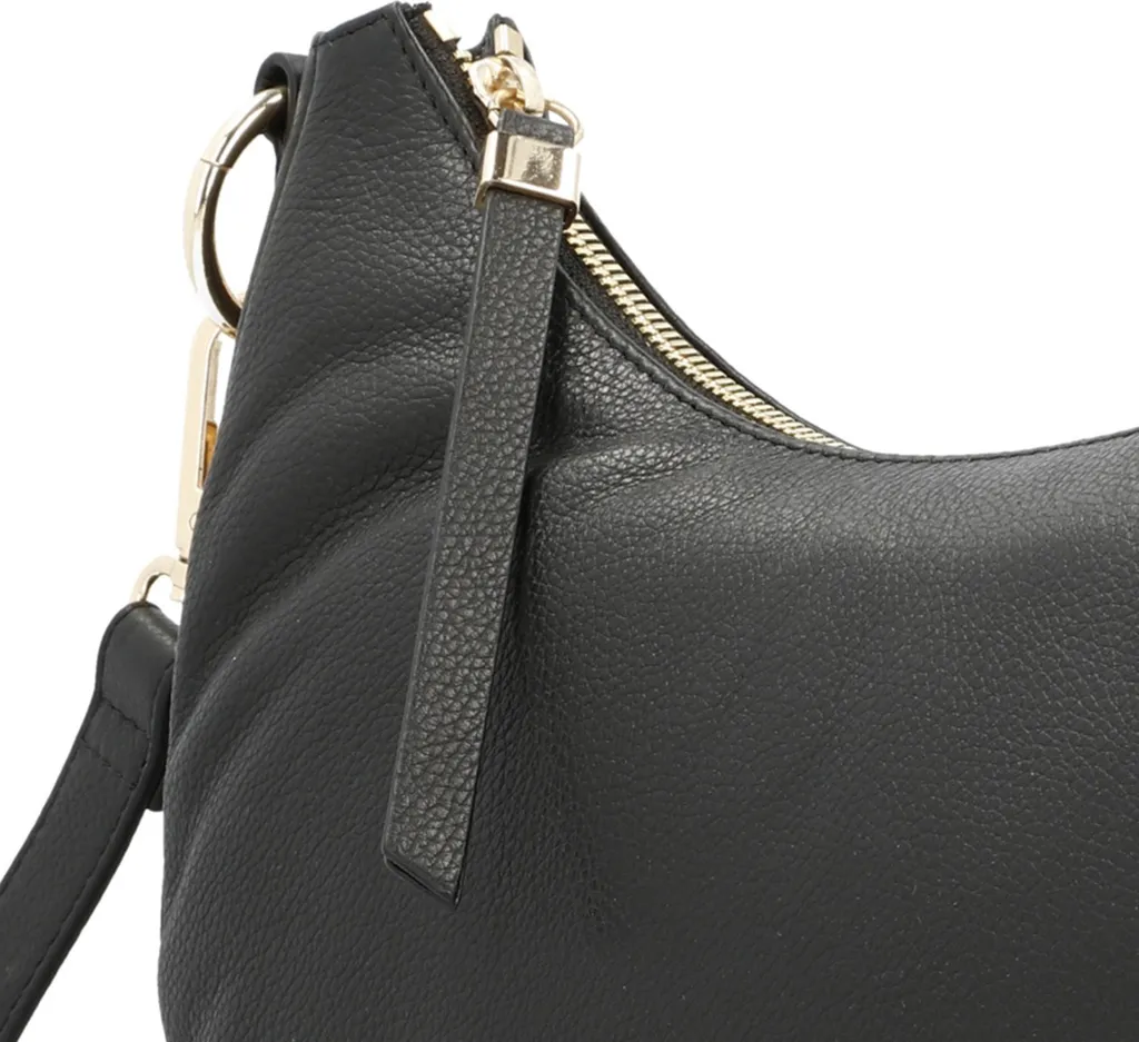 PICARD Java Cross Bag Black - Borsa a Tracolla in Vera Pelle Nera - 14
