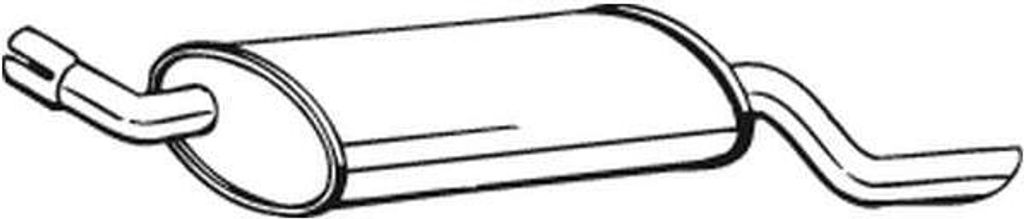 Bosal Endschalldämpfer 185-439