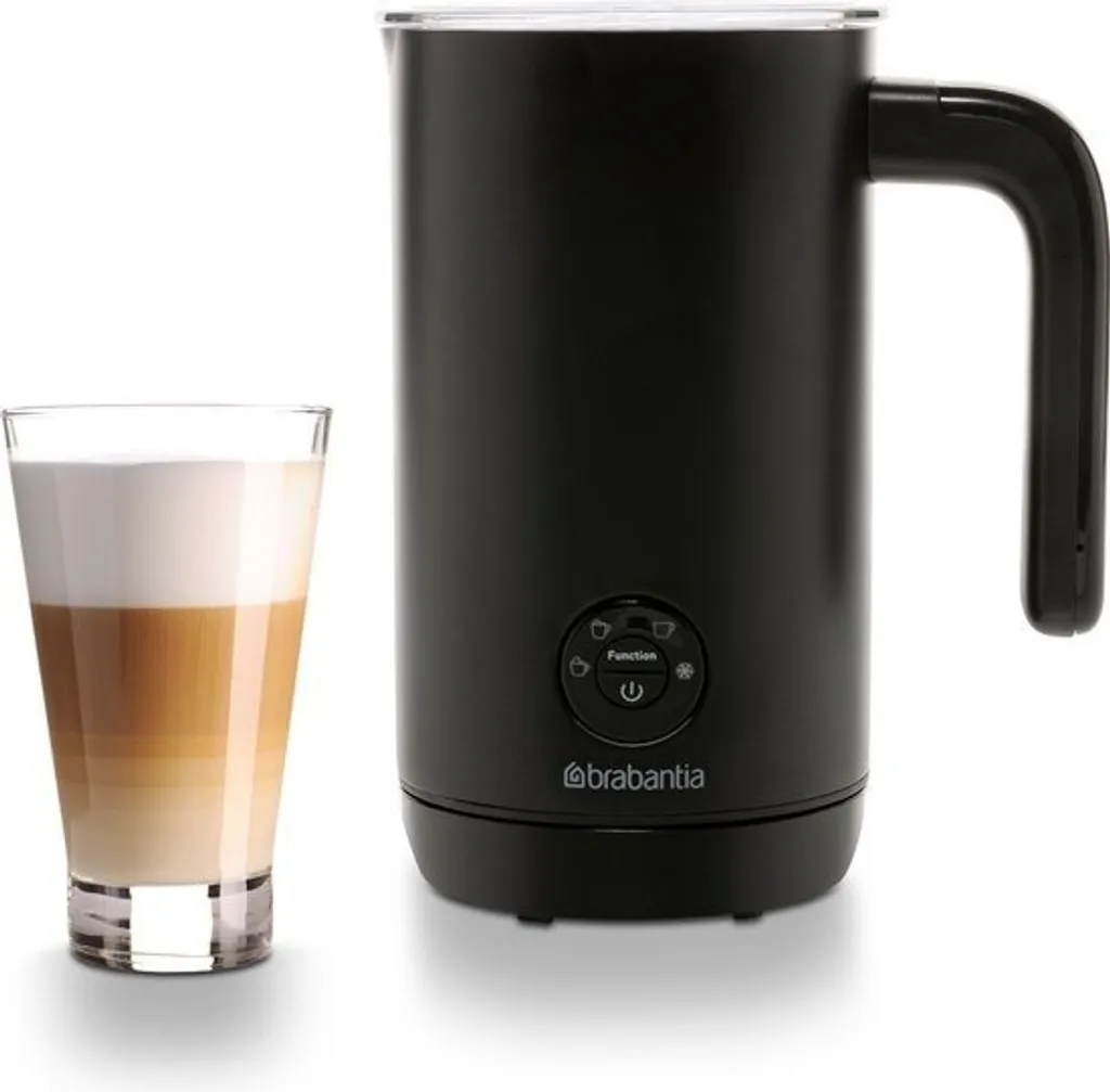 Mousseur à lait électrique pour Cappuccino et Latte - Brabantia 4 modes