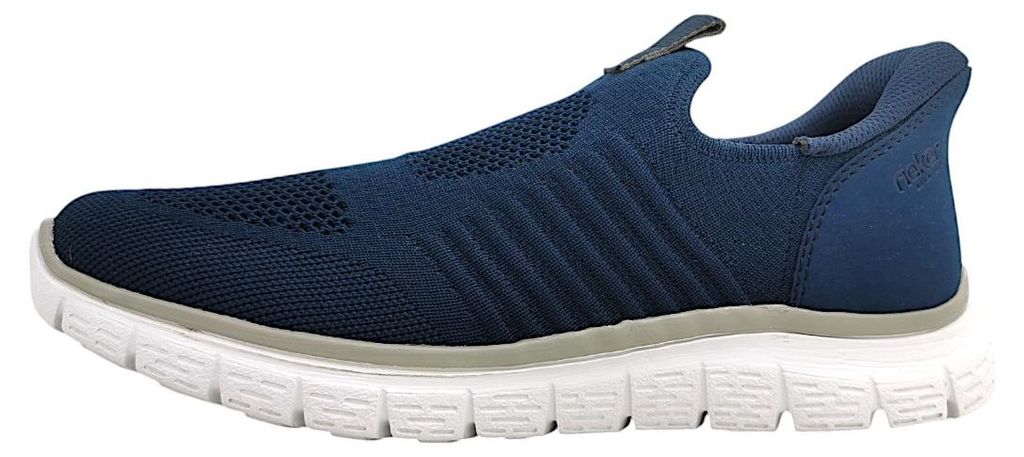 Rieker  Herrenschuhe Slipper Blau Freizeit Productafbeelding 