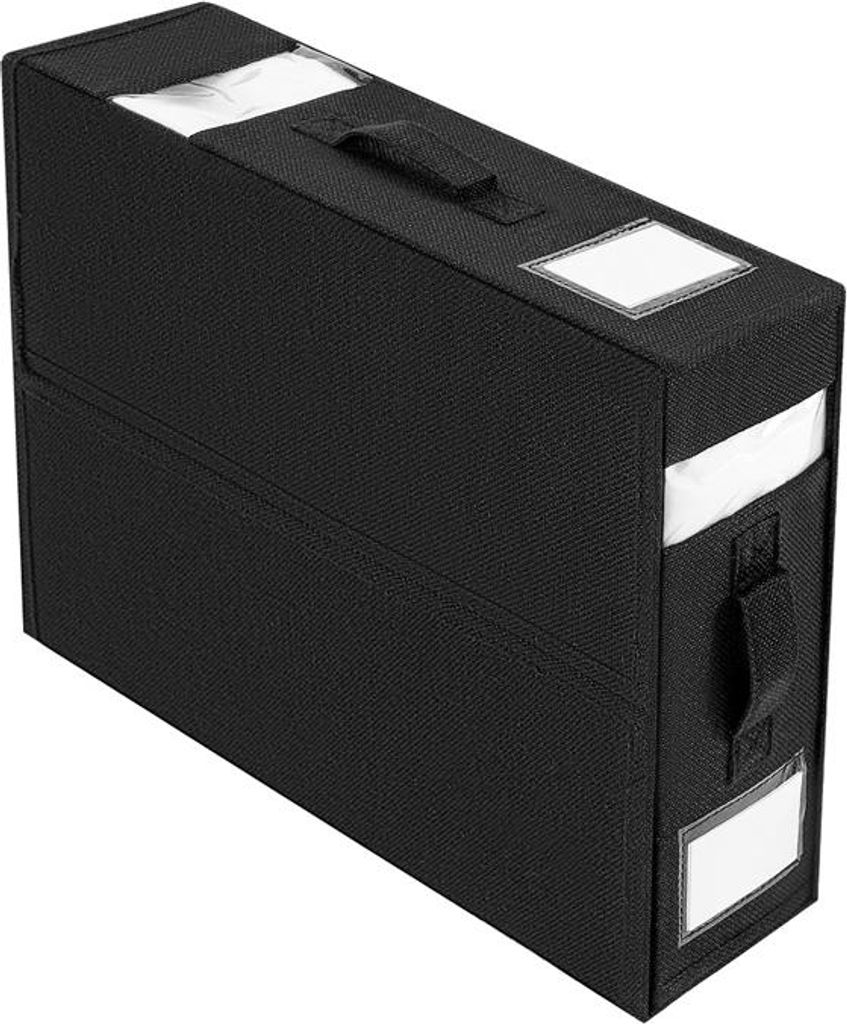Bettwäsche-Organizer Faltbare Aufbewahrungsbox mit Griff Großvolumige Organizer für Bettwäsche, Kleidung, Decken