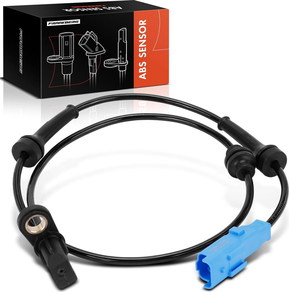 Frankberg 1x ABS Sensor Hinterachse beidseitig für Citroën C2 C3 I Pluriel Peugeot 1007 1.1L 1.4L 1.6L 2002-2014
