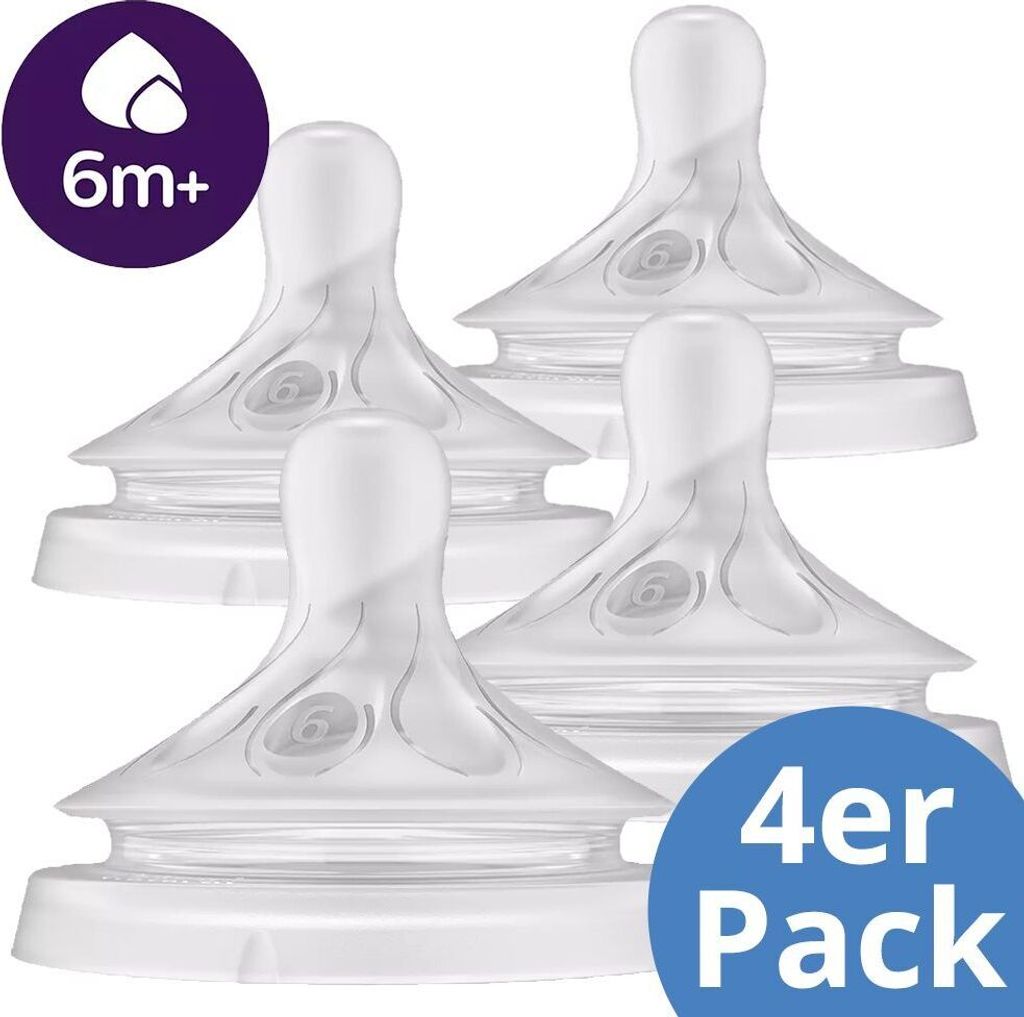 Philips Avent Trinksauger 4er Pack Natural Response Produktbild 