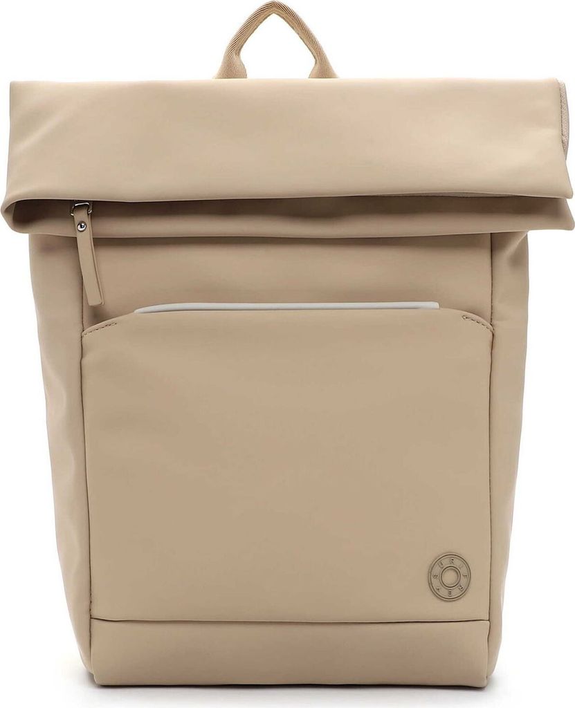 SURI FREY Freizeitrucksack Rucksack mit Laptopfach Besty City Backpack Sand beige
