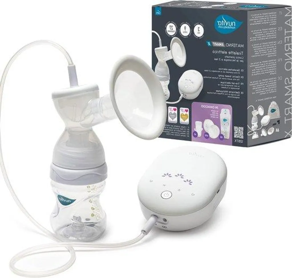 Tire-lait électrique portable avec kit d'allaitement complet 15 pièces