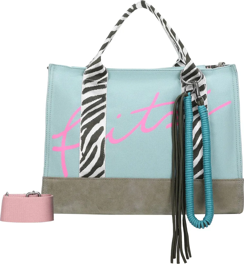 Sac de plage et ville Zebra Safari multicolore en toile pour l'été 2026