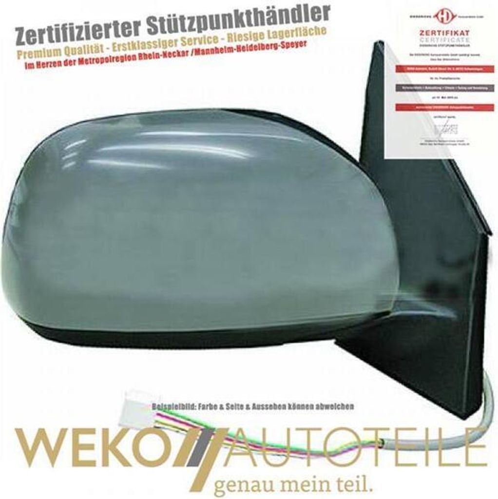 Außenspiegel links DIEDERICHS 6687125 für TOYOTA