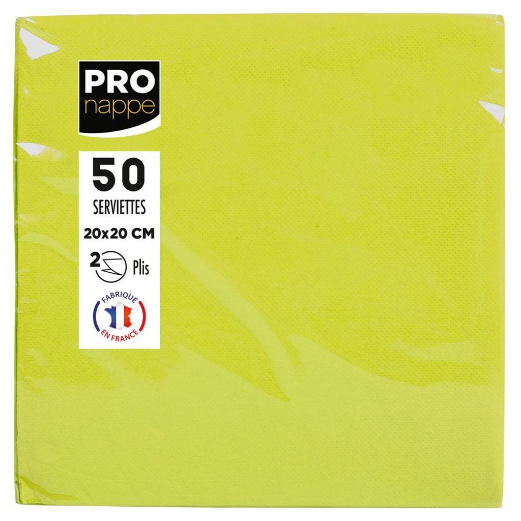 PRONAPPE SV622031I, Grün, Baumwolle, Quadratisch, 200 mm, Produktbild 