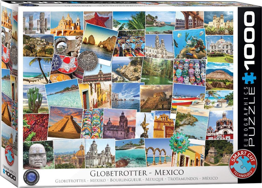 1000 Teile Puzzle Traumziele in Mexiko Produktbild 