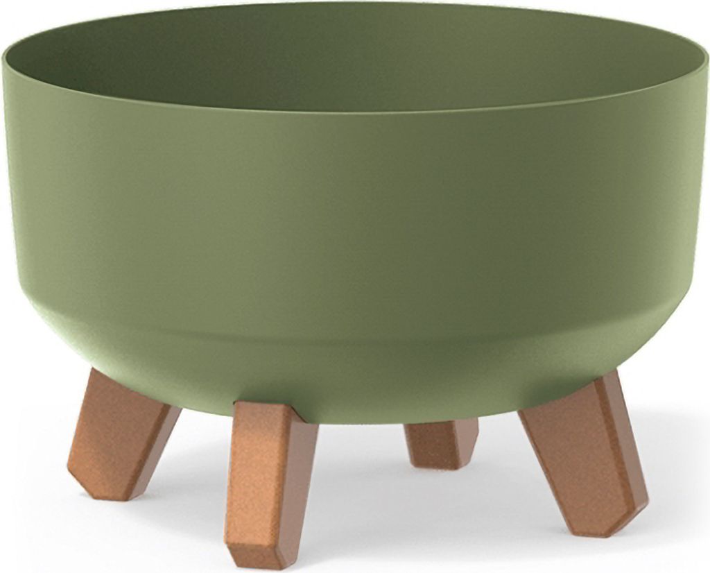 nabbi Plastový kvetináč na nožičkách DGRL240L 23,5 cm - Obrázok produktu 