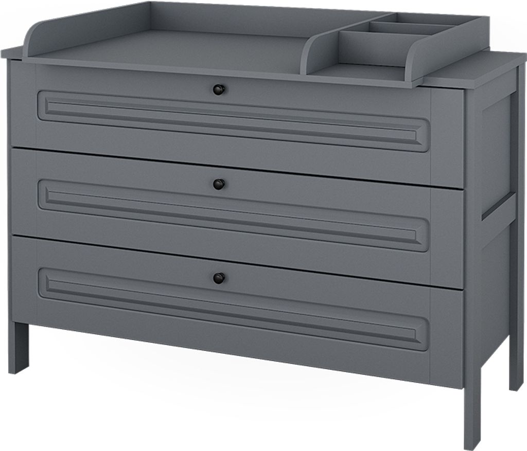 Fasciatoio Vitalispa Ajaton Grigio 133 x 98.4 cm con 3 Immagine del prodotto 