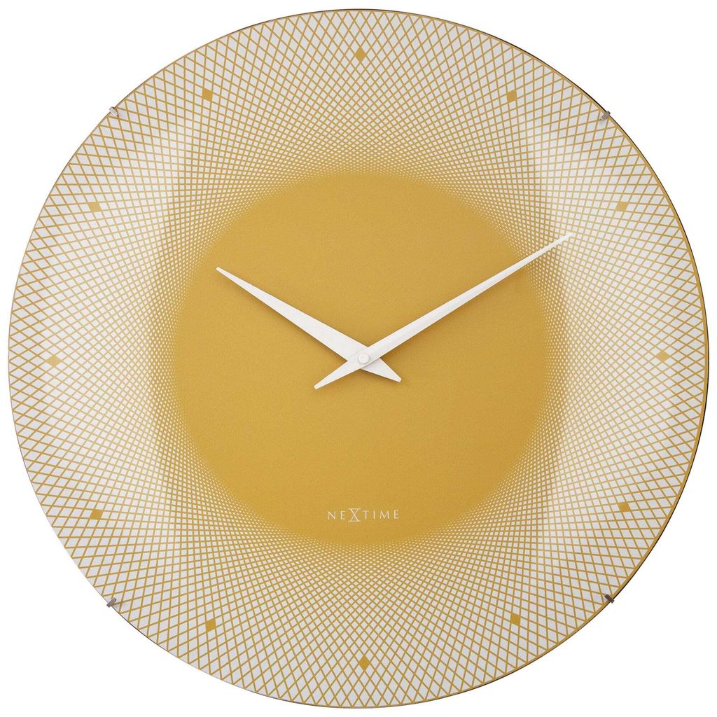 NeXtime - 3300YL - Wanduhr - 50cm - schwarz - Deep 50 Obrázek produktu 